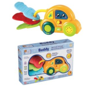 Buddy/b-Beez Bil med ngler og lyd, lys og musik