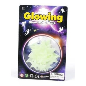 Glow In The Dark Stjerner 15stk.