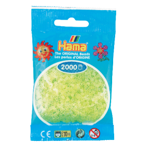 Hama Mini - neon gul