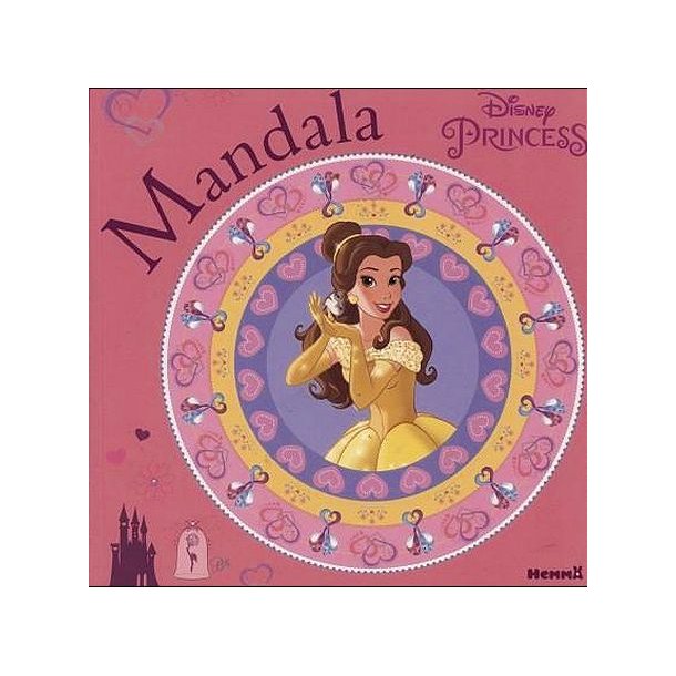 Disney Princess Mandala malebog