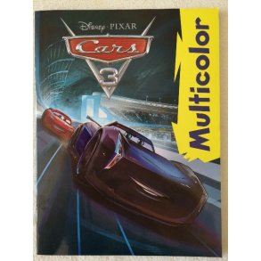 Disney Multicolor Malebog - Pixar Cars 3