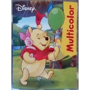 Disney Multicolor Malebog - Peter Plys