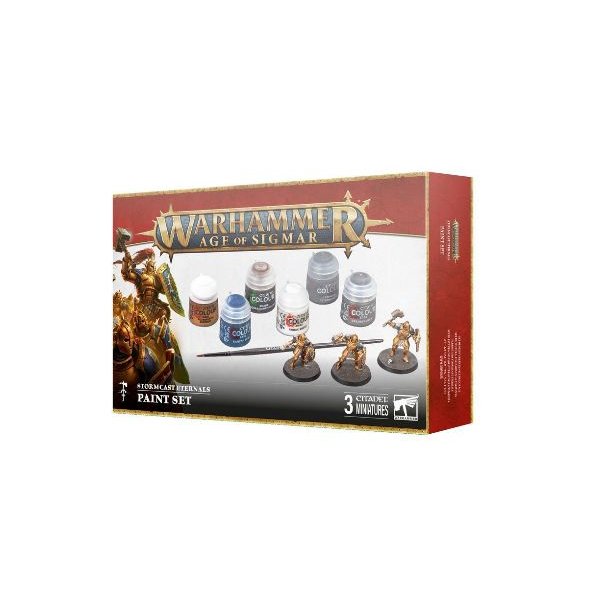 Warhammer AOS Stormcast Eternals Vindictors + Paint Set