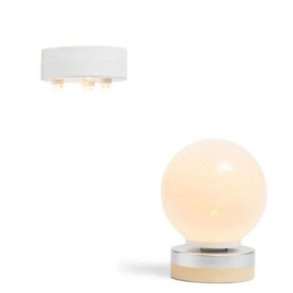 Lundby Projektr og Loftlampe. Batteridrevet