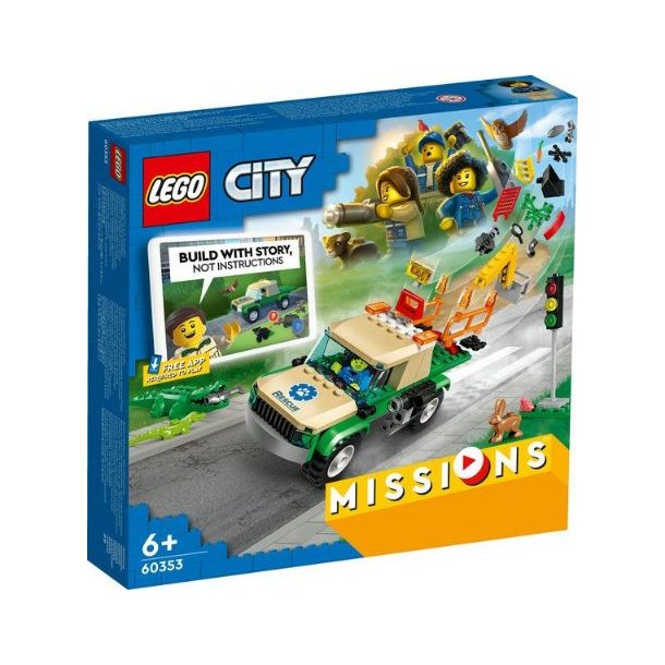 Lego City Missions Redningsmissioner for vilde dyr