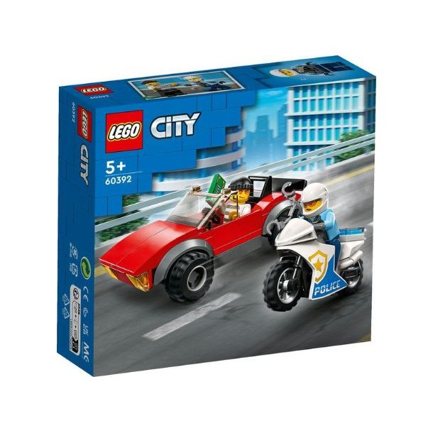 Lego City Politimotorcykel p biljagt