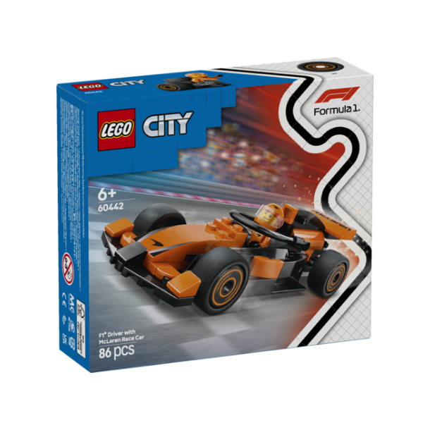 LEGO City F1-krer med McLaren-racerbil