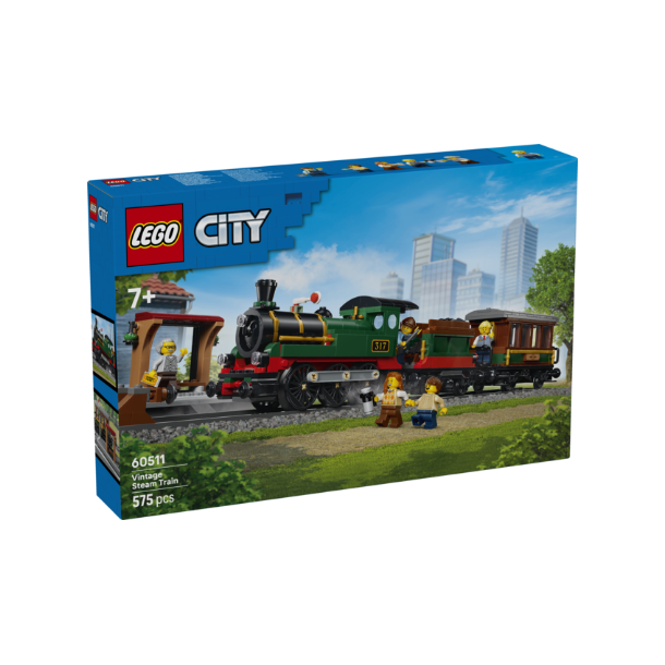 LEGO City Vintage damptog
