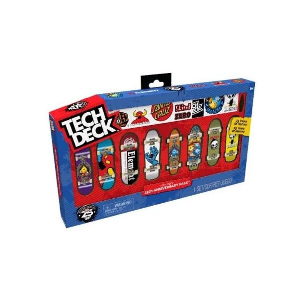 Tech Deck 25th Anniversary 8 Pack