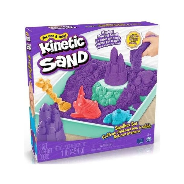 Kinetic Sand Sandbox Set - assorteret