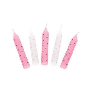 Fdselsdags lys hvid/lysrd