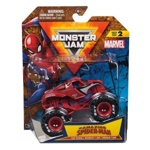 Monster Jam 1:64 Marvel - Spiderman