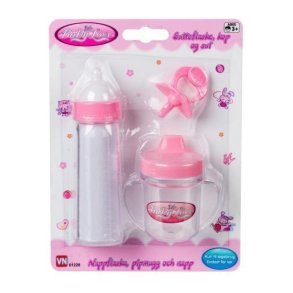 My Baby Love - sutteflaske, kop og sut til dukke