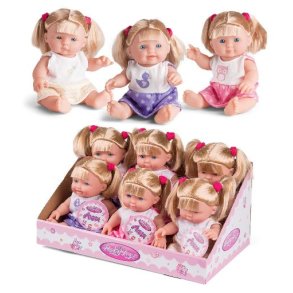 My Baby dukke med hr 24 cm - assorteret