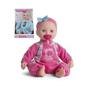 Laura beanbag baby med sut