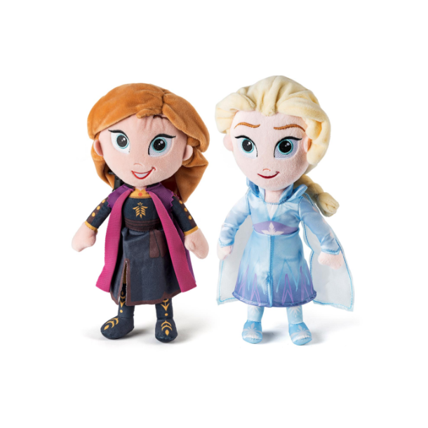 Frozen 2, bamsedukker - Anna eller Elsa