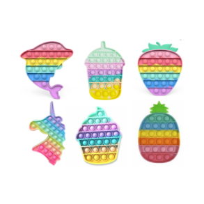 Plop Up! Fidget Pastelfarvemiks - 6 varianter