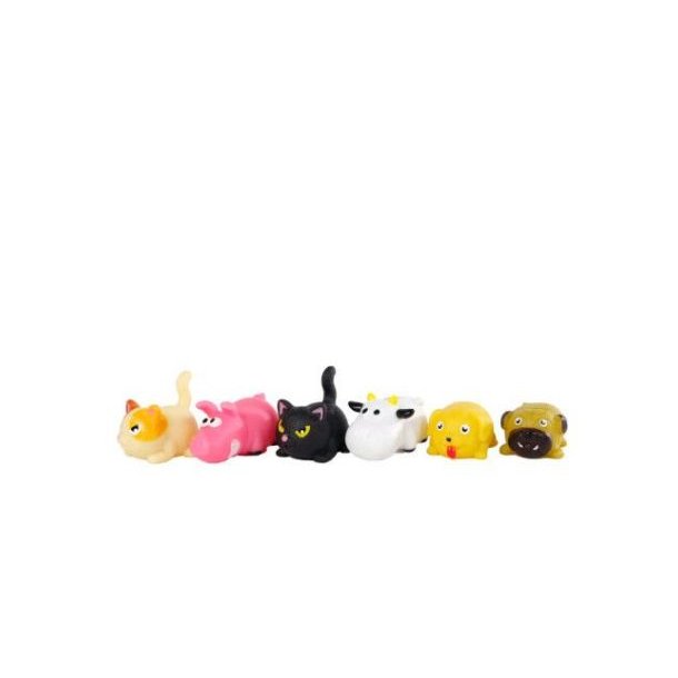 Dansende Dyr med Trksnor 6 cm - assorteret