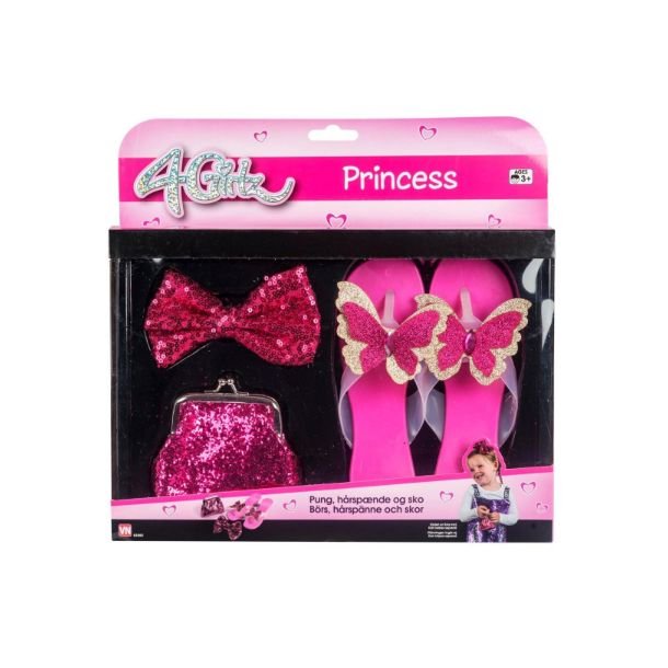 4 Girlz Princess st - pung, hrspnde og sko