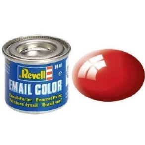 REVELL Enamel 14 ml. fiery red, gloss