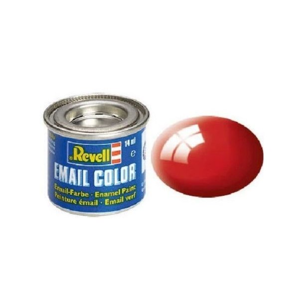 REVELL Enamel 14 ml. fiery red, gloss