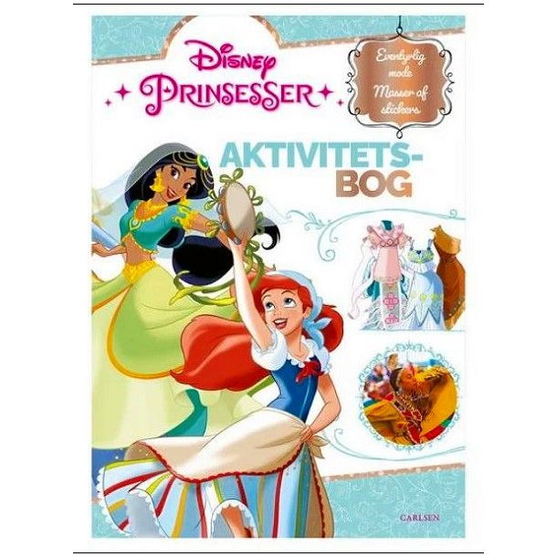 Disney Prinsesser Aktivitetsbog m. stickers