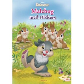 Disney Kaninusser Malebog m. Stickers
