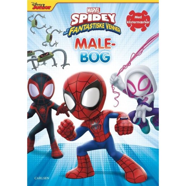Malebog Spidey og hans Fantastiske Venner