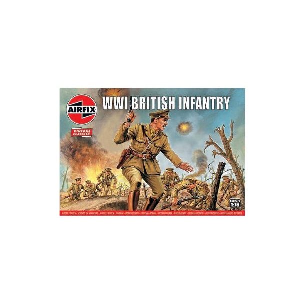 WWI British Infantry 1:76