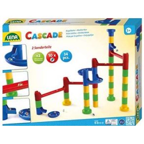 Kuglebane m. 34 dele + 10 kugler