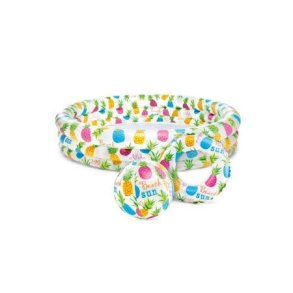 Badebassin  m. ringe + Badebold & Badering - 1.32mx28cm