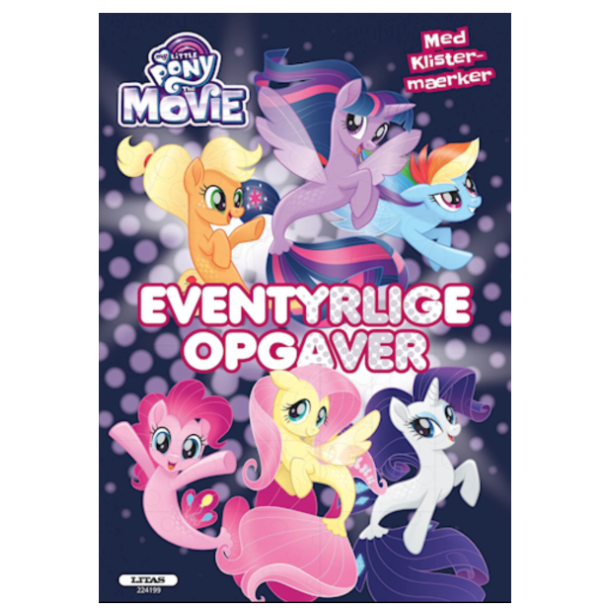 My little pony The movie eventyrlige opgaver m/ Klistermrker