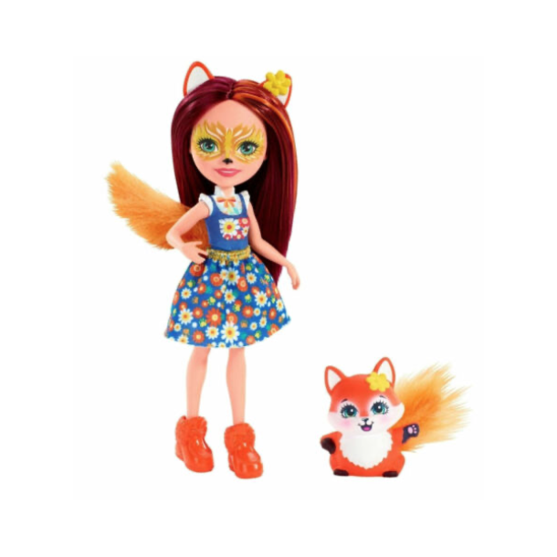 Enchantimals dolls felicity fox and flick