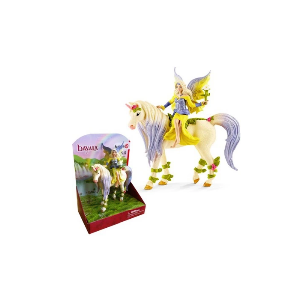 Schleich Bayaia fairy sera with blossom unicorn