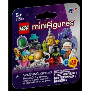 LEGO mini figur med rum-tema