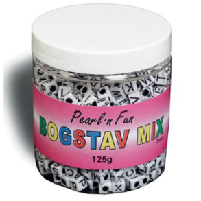 Pearl N' Fun Bogstaver 7 mm 