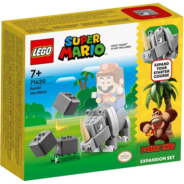 LEGO supermario Nsehornet Ramb