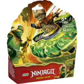 LEGO ninjago Lloyd mod jordmonster-spinner 