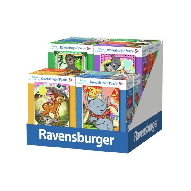 Disney Animals Mini Puzzle - fra Ravensburger