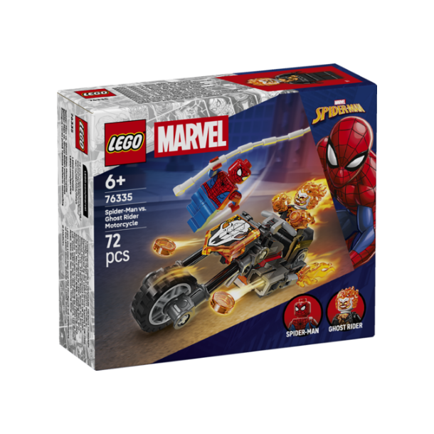 LEGO Super Heroes Marvel - Spider-Man mod Ghost Rider p� motorcykel