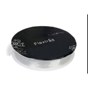 Flextrd klar 0,8mm ca 8m