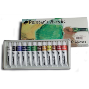 Acrylic paint sæt 12 farver