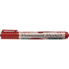 Permanent marker, red