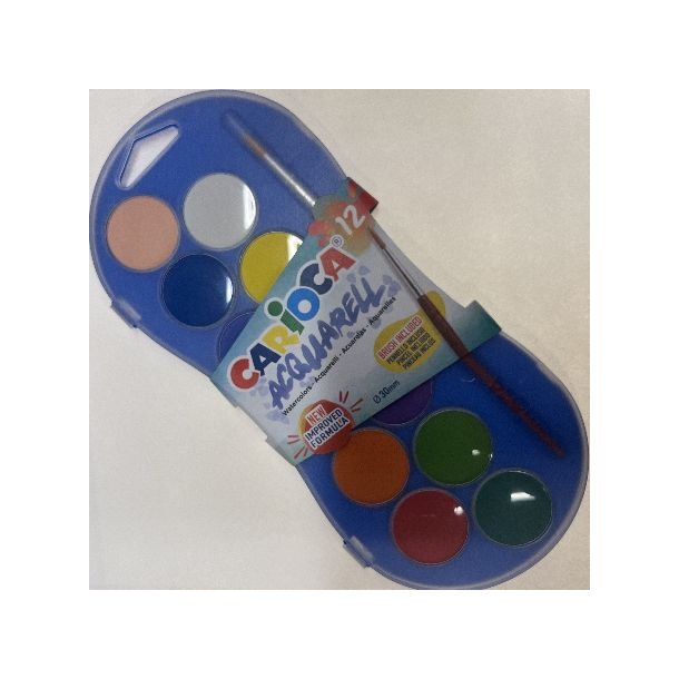 aquarell vandfarver med pensel