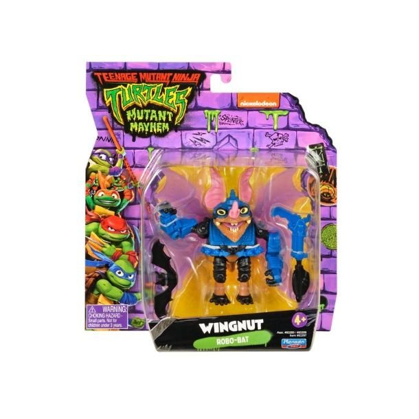 Teenage Mutant Ninja Turtles Mutant Mayhem figur - Wingnut