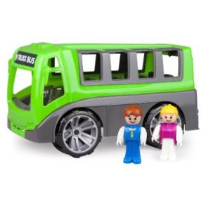 Bus m. 2 figurer 27x13cm