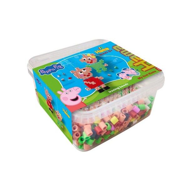 Hama maxi Gurli Gris perler og plade