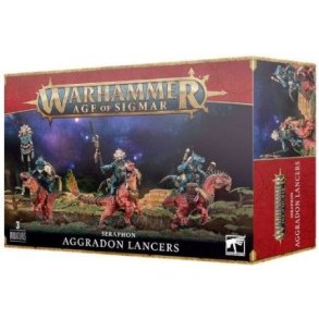 Warhammer Age of Sigmar - Seraphon Aggradon Lancers