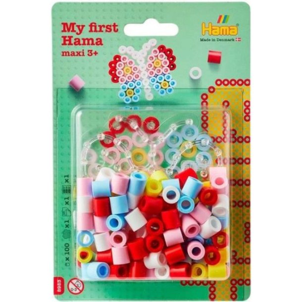 HAMA Hama maxi perler &amp; plade sommerfugl