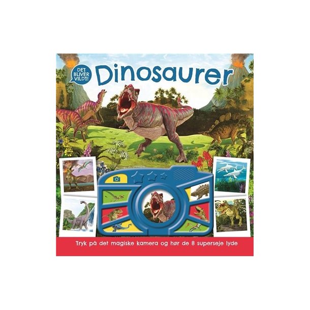 Dinosaurer bog m/lyd